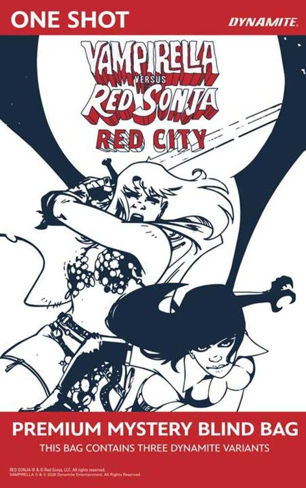 Vampirella vs Red Sonja Red City #1 Dynamite F Premium Mystery Blind Bag 08/05/2026 | BD Cosmos