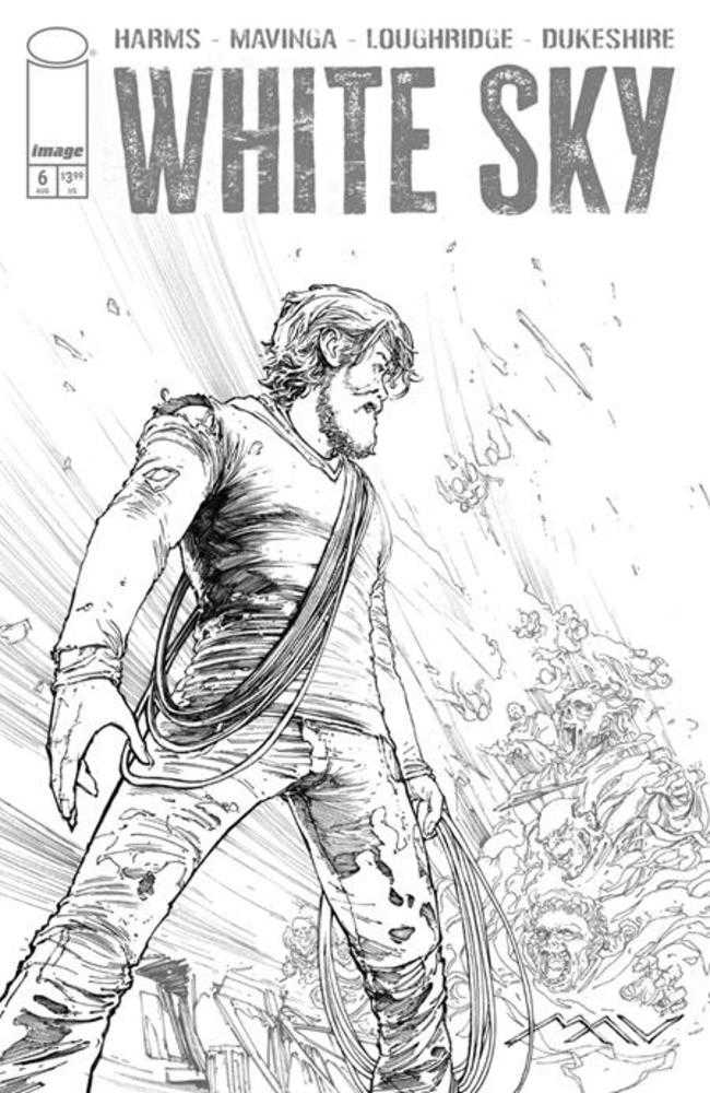 White Sky #6 Image C Mavinga B&W 08/26/2026 | BD Cosmos