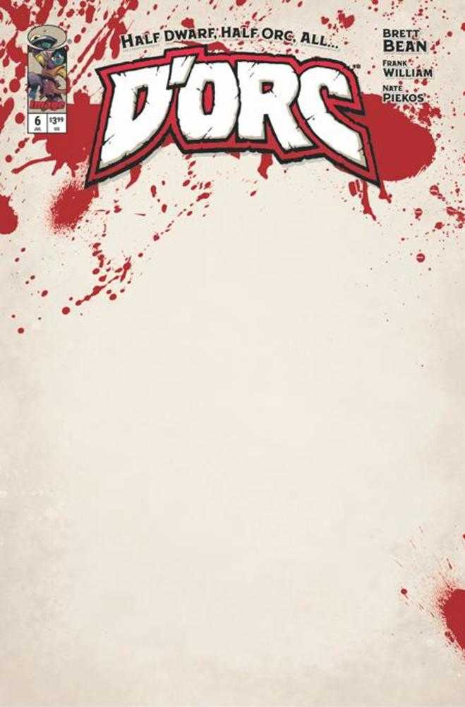 Dorc #6 Cover E IMAGE Blank Sketch Variant 07/15/2026 | BD Cosmos