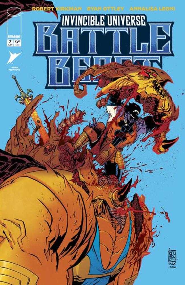Invincible Universe Battle Beast #7 IMAGE 3rd Printing 07/15/2026 | BD Cosmos