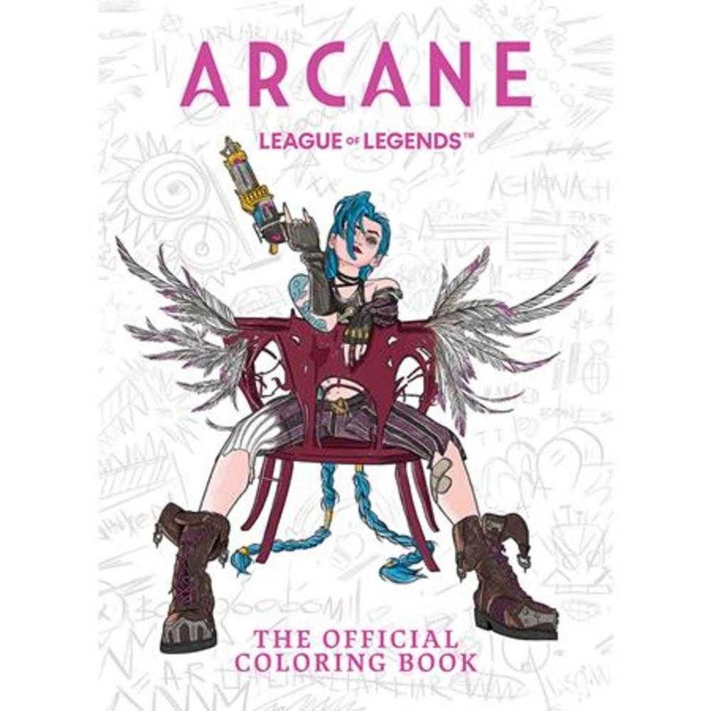 Arcane TPB The Official Coloring Book | BD Cosmos