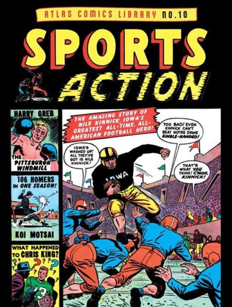 Atlas Comics Library Hardcover No 10 Sports Action (Mature) | BD Cosmos