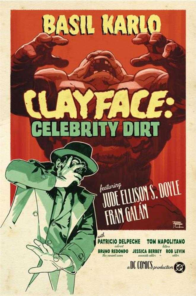 Clayface Celebrity Dirt #3 DC C Redondo 09/09/2026 | BD Cosmos
