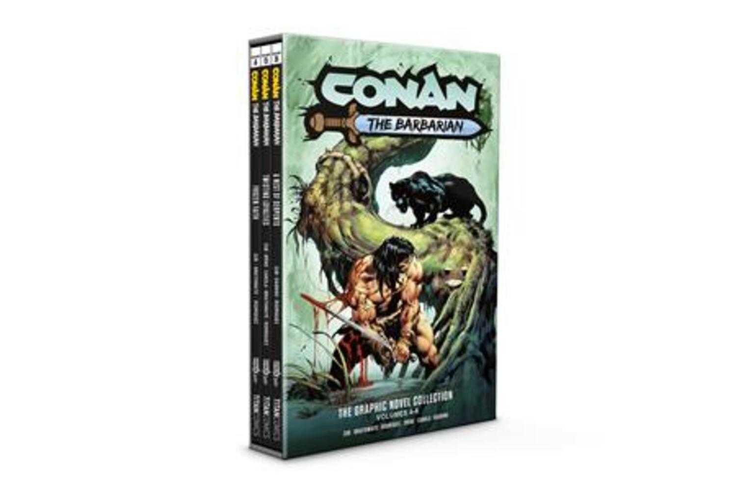 Conan The Barbarian Hardcover Volume 04 06 Slipcase Set Regular Edition Roberto De La Torre (Mature) | BD Cosmos