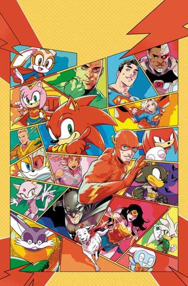 DC X Sonic The Hedgehog Metal Legion #5 DC A M Collar 09/2/2026 | BD Cosmos