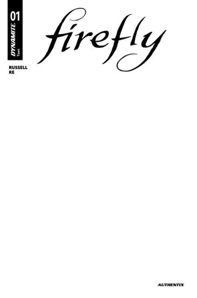 Firefly #1 IDYNAMITE Blank 09/2/2026 | BD Cosmos