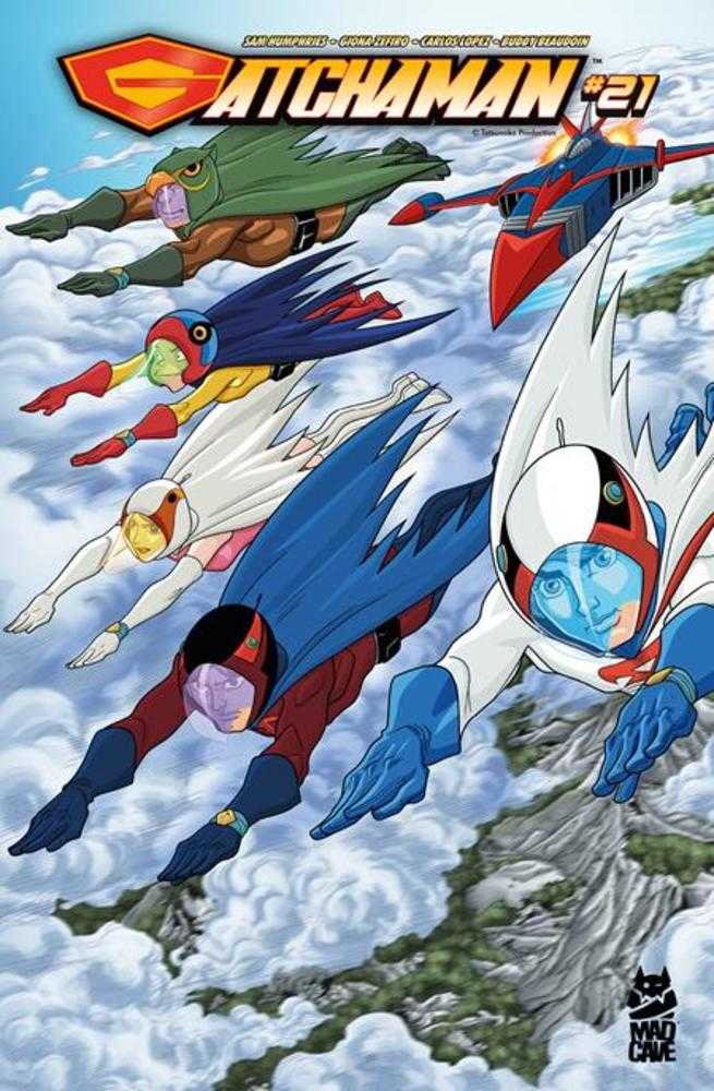 Gatchaman #21 Mad Cave A Batista 09/30/2026 | BD Cosmos