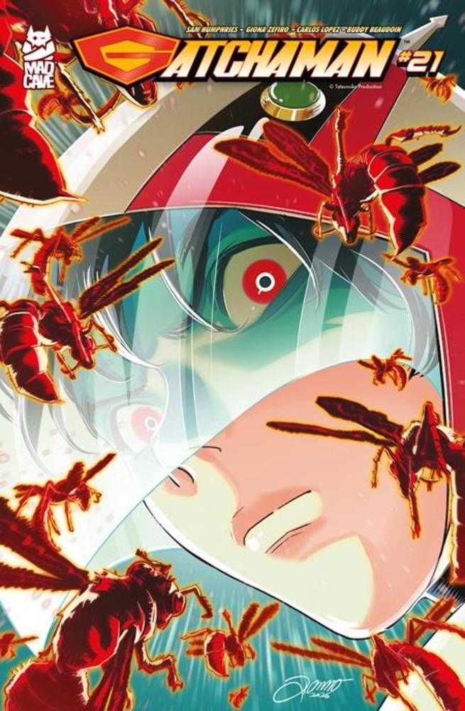 Gatchaman #21 Mad Cave B Zonno 09/30/2026 | BD Cosmos