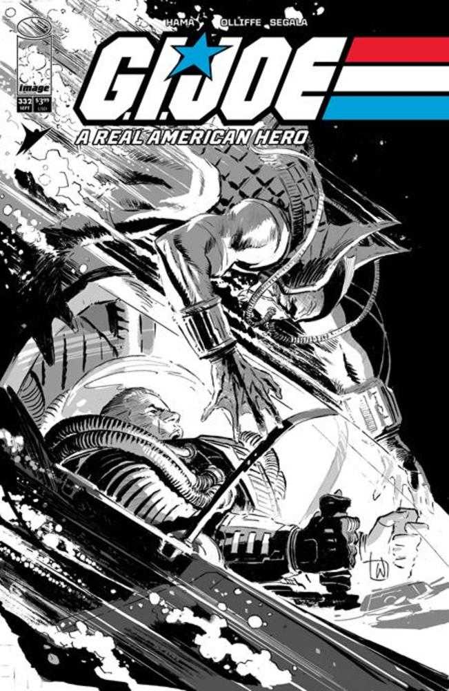 G.I. Joe A Real American Hero #332 Image B Weeks B&W 09/09/2026 | BD Cosmos