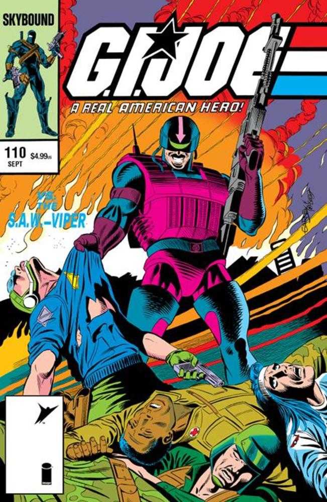 G.I. Joe A Real American Hero #110 Hama Files Image C Garney Foil 09/23/2026 | BD Cosmos
