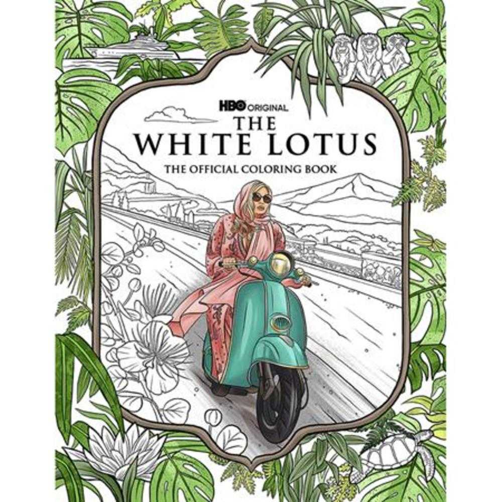 Hbo Original Series The White Lotus TPB The Official Coloring Book | BD Cosmos