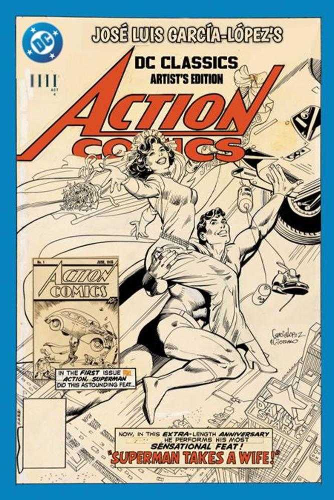 Jose Luis Garcia Lopezs DC Classics Artists Edition Hardcover | BD Cosmos