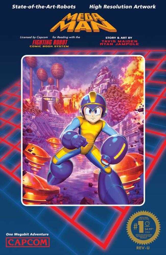 Mega Man Gear Masters #1 UDON E 1:5 Genzoman 09/23/2026 | BD Cosmos