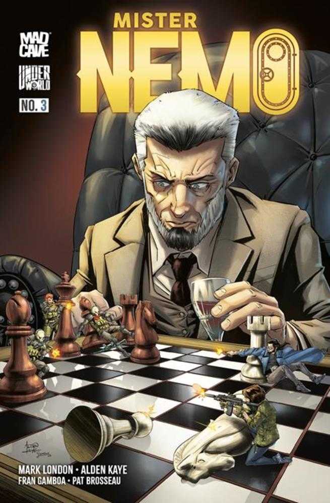 Mister Nemo #3 Mad Cave B Kaye 09/30/2026 | BD Cosmos