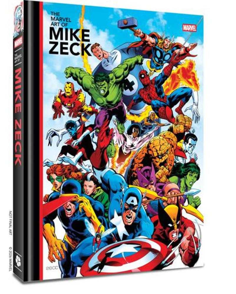 Marvel Art Of Mike Zeck Hardcover Direct Market Exclusive | BD Cosmos