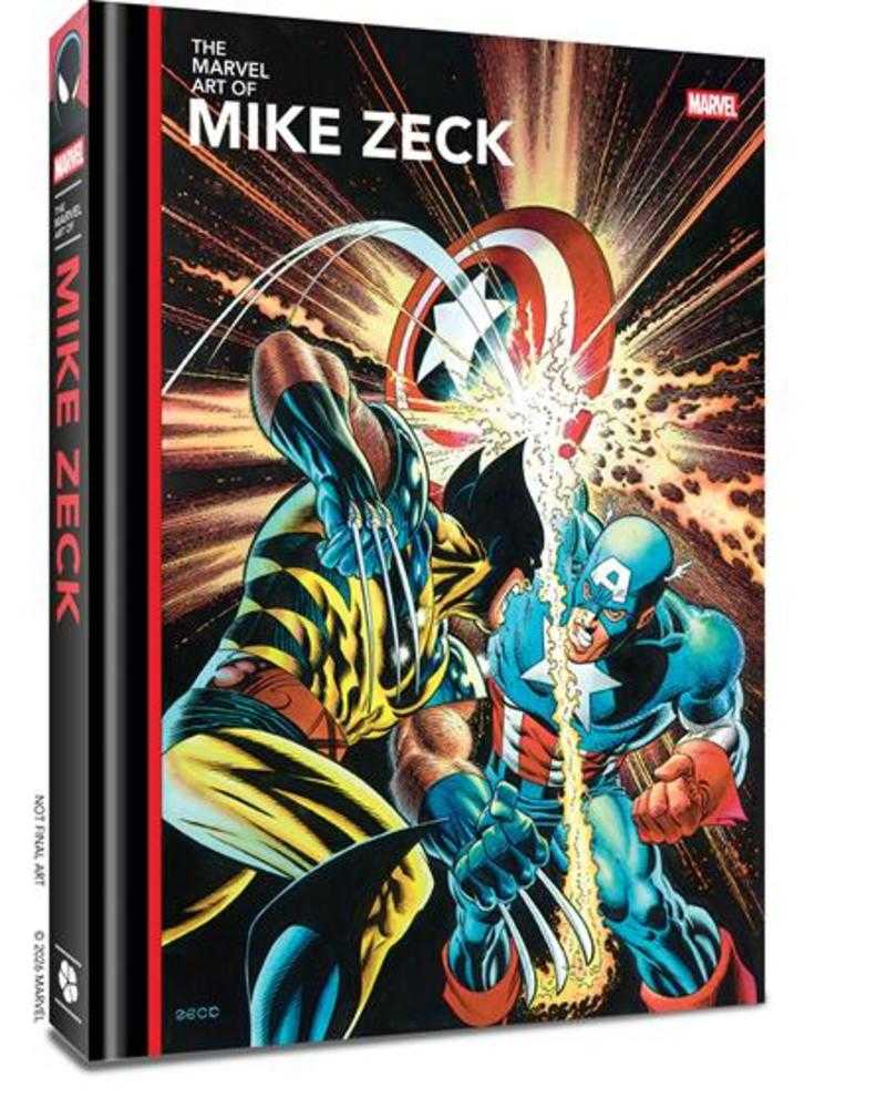 Marvel Art Of Mike Zeck Hardcover | BD Cosmos
