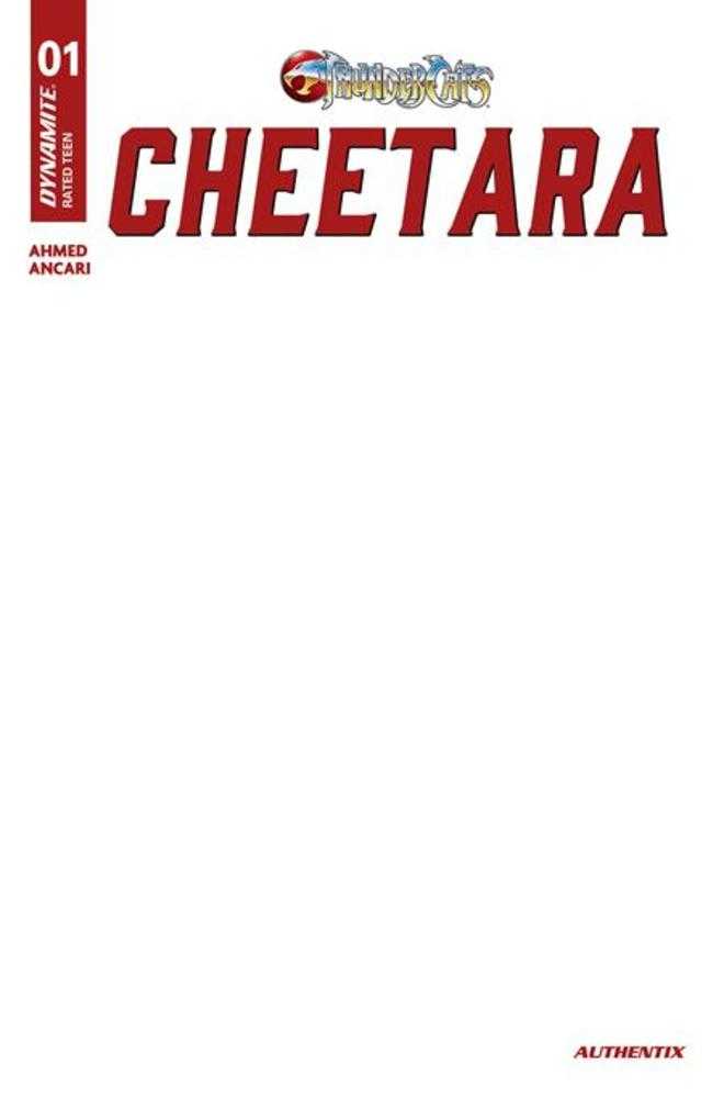 Thundercats Cheetara #1 DYNAMITE F Blank 09/2/2026 | BD Cosmos