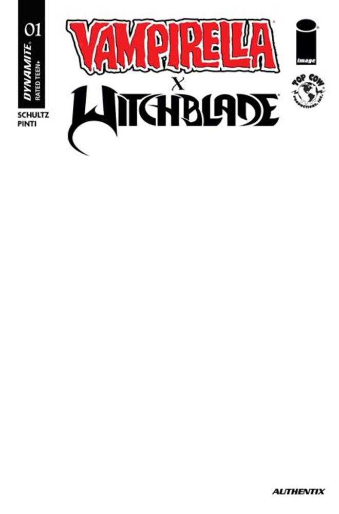 Vampirella X Witchblade Special #1 DYNAMITE F Blank 09/23/2026 | BD Cosmos