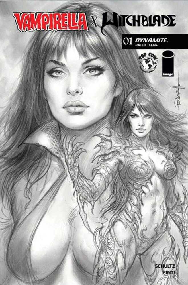 Vampirella X Witchblade Special #1 DYNAMITE J 1:10 Parrillo Line Art 09/23/2026 | BD Cosmos