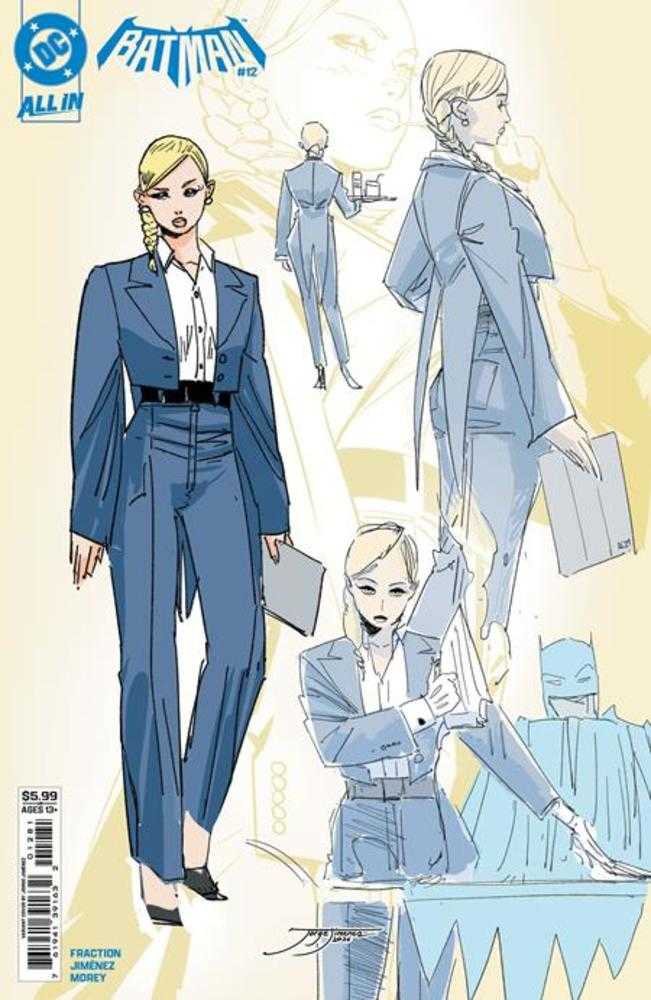 Batman #12 DC G Jimenez Design 08/05/2026 | BD Cosmos