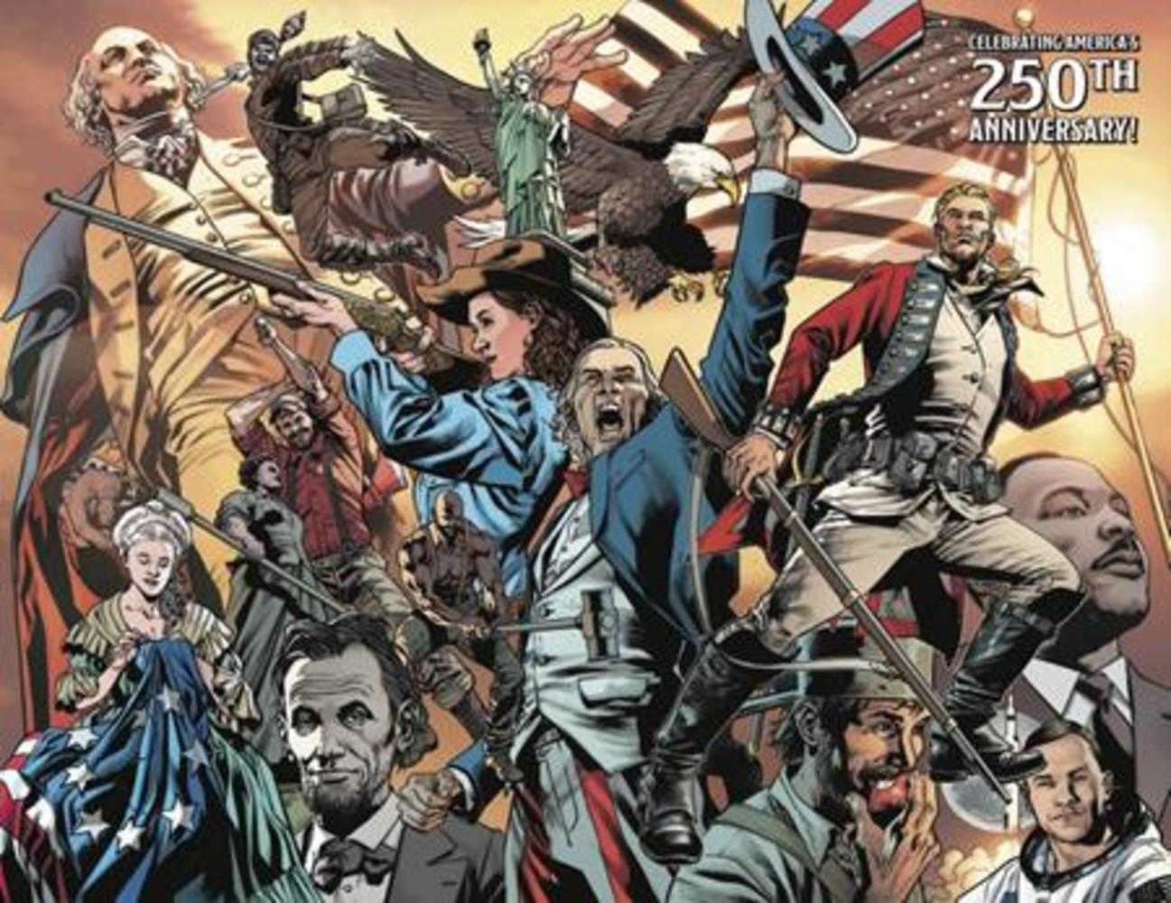 Redcoat #19 Image C Bryan Hitch Usa 250 Th Anniversary Wraparound 08/19/2026 | BD Cosmos