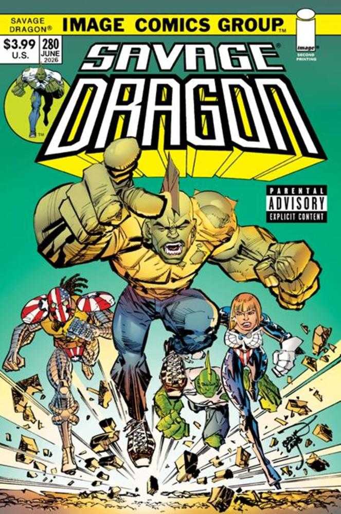 Savage Dragon #280 IMAGE 2nd Printing (Mature) 08/05/2026 | BD Cosmos