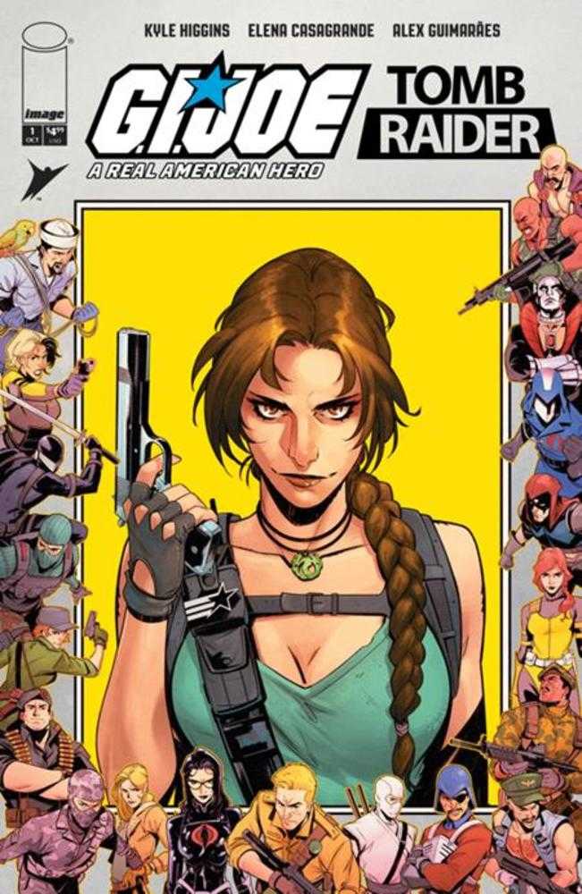 G.I. Joe A Real American Hero Tomb Raider #1 [Of 5] Image F 1:100 Tammetta & Spicer Foil 10/07/2026 | BD Cosmos