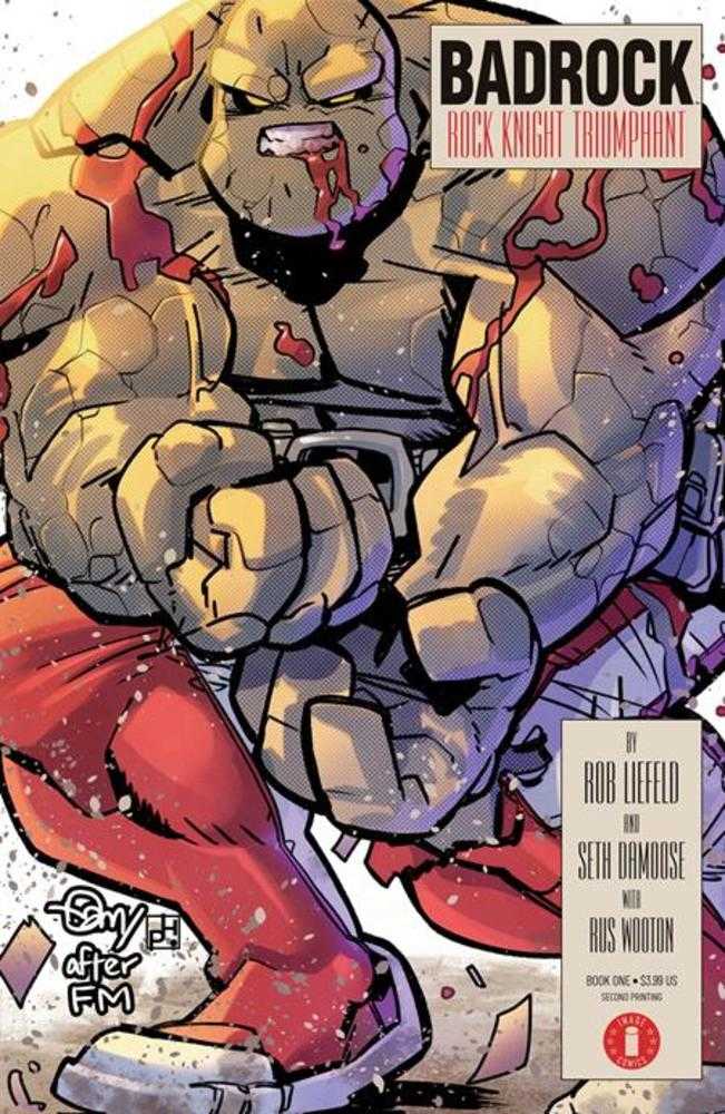 Badrock #1 Image 2nd Printing 08/19/2026 | BD Cosmos