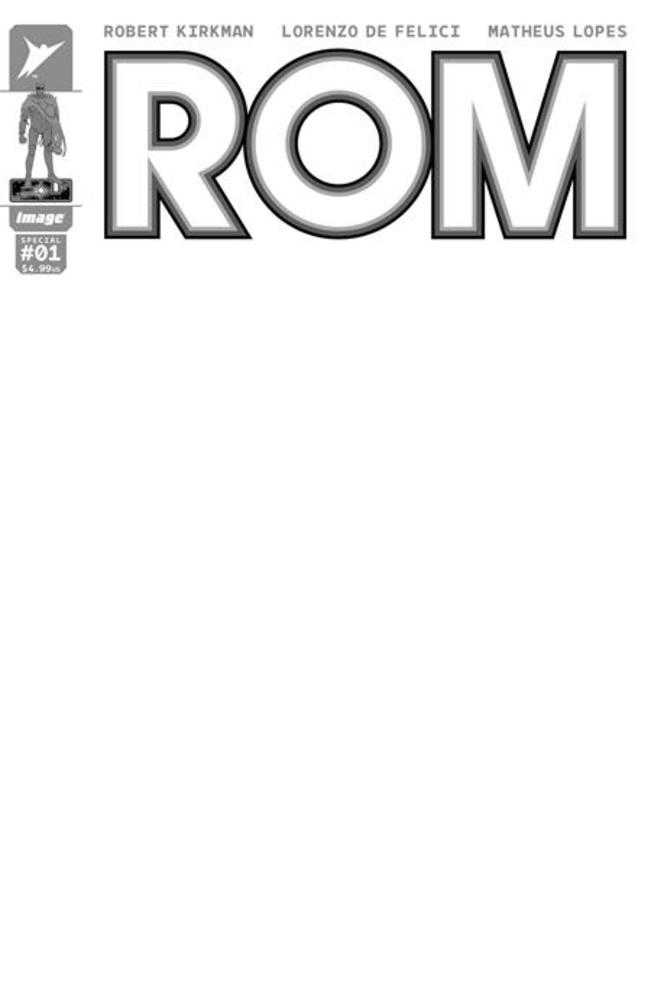 Rom Special #1 (One Shot) Image E Blank Sketch 08/26/2026 | BD Cosmos