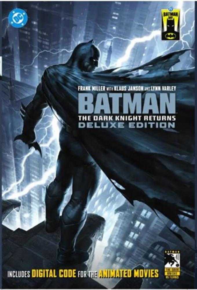 Batman Day 2026   Batman The Dark Knight Returns Deluxe Edition Hardcover Variant Dust Jacket | BD Cosmos