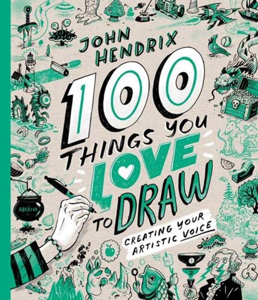 100 Things You Love To Draw Hardcover | BD Cosmos