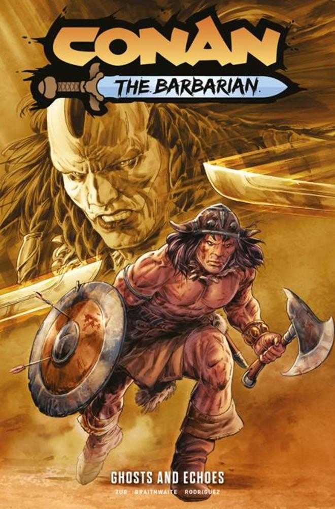 Conan The Barbarian TPB Volume 08 Ghosts And Echoes Direct Market Edition Doug Braithwaite Cover (Mature) | BD Cosmos