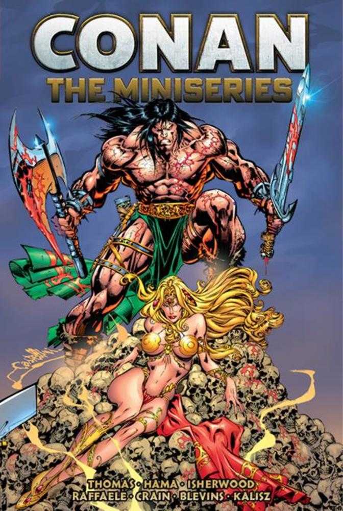 Conan The Miniseries Omnibus Hardcover Direct Market Edition Claudio Castellini Cover (Mature) | BD Cosmos