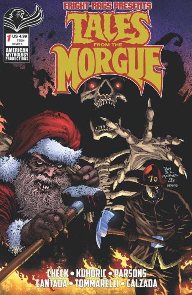Fright Rags Presents Tales From The Morgue #1 [One Shot] Prana A Martinez 10/28/2026 | BD Cosmos
