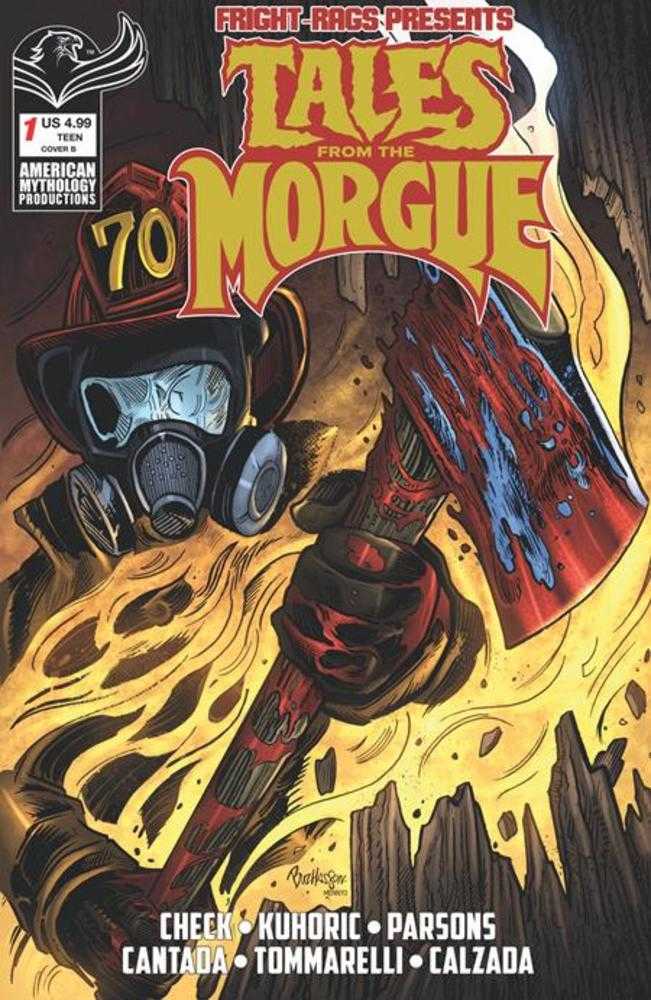 Fright Rags Presents Tales From The Morgue #1 [One Shot] Prana BHasson 10/28/2026 | BD Cosmos