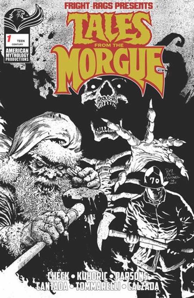 Fright Rags Presents Tales From The Morgue #1 [One Shot] Prana E Martinez B&W 11/04/2026 | BD Cosmos