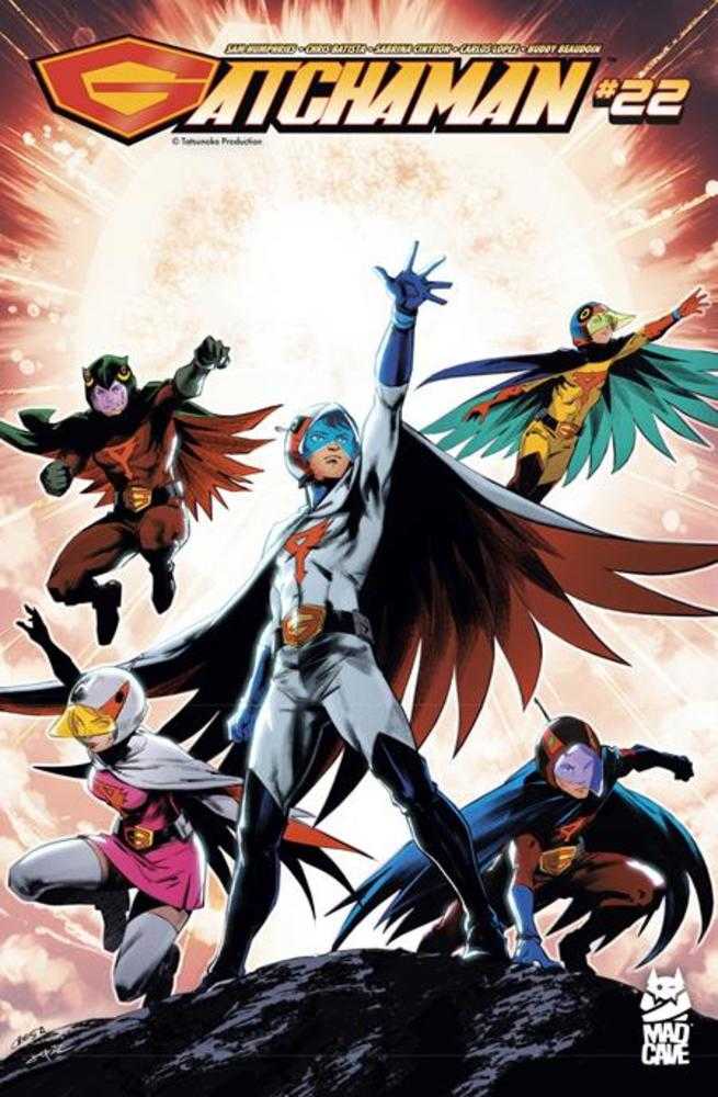 Gatchaman #22 Mad Cave B Cresta 10/28/2026 | BD Cosmos