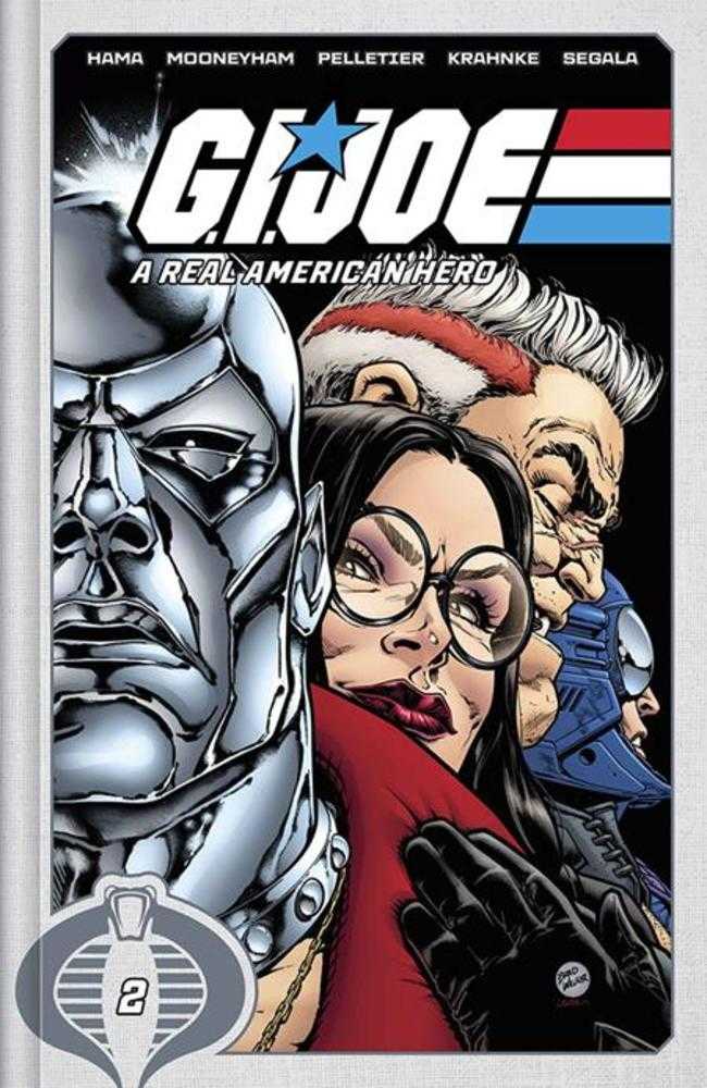 G.I. Joe A Real American Hero Deluxe Edition Hardcover Book 02 Direct Market Exclusive Brad Walker & Laura Martin Cobra Cover | BD Cosmos