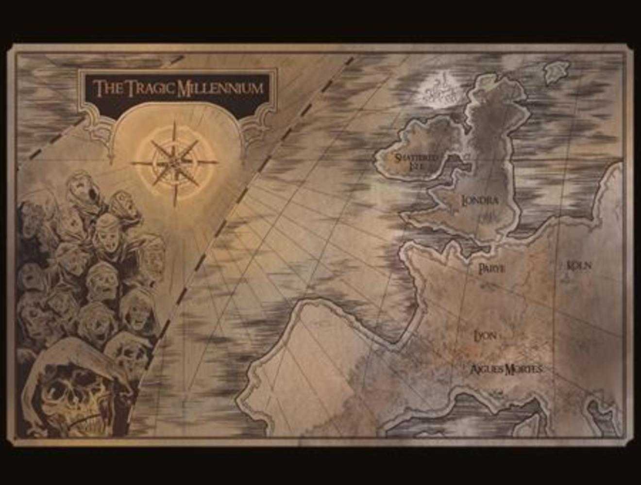 Hawkmoon The Mad God #1 [Of 2] Titan D Map Wraparound 10/07/2026 | BD Cosmos