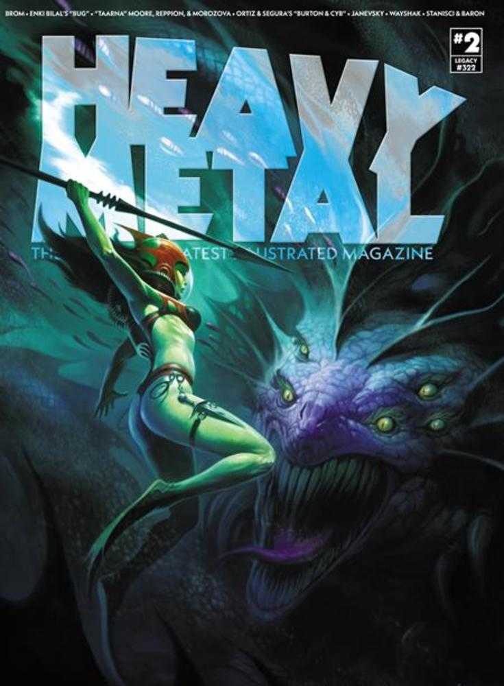 Heavy Metal Magazine #2 Hardcover (Mature) | BD Cosmos