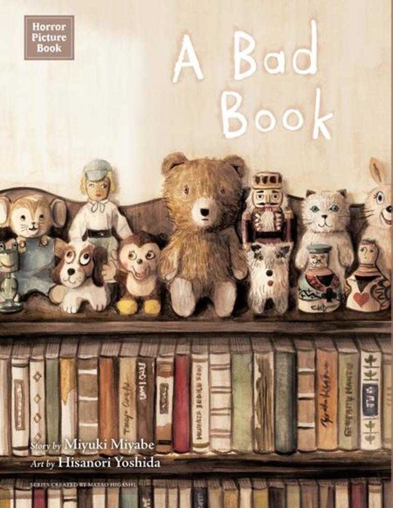 Horror Picture Book Hardcover A Bad Book | BD Cosmos