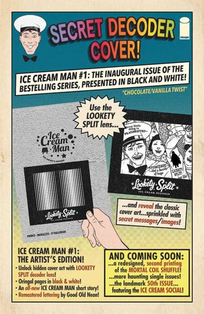 Ice Cream Man #1 Image Vanilla Twist 10/14/2026 | BD Cosmos