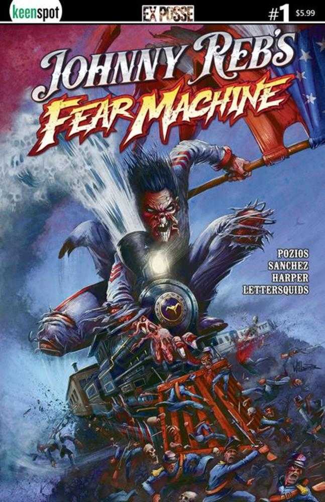 Johnny Rebs Fear Machine #1 Ex Posse A Willsmer 10/14/2026 | BD Cosmos