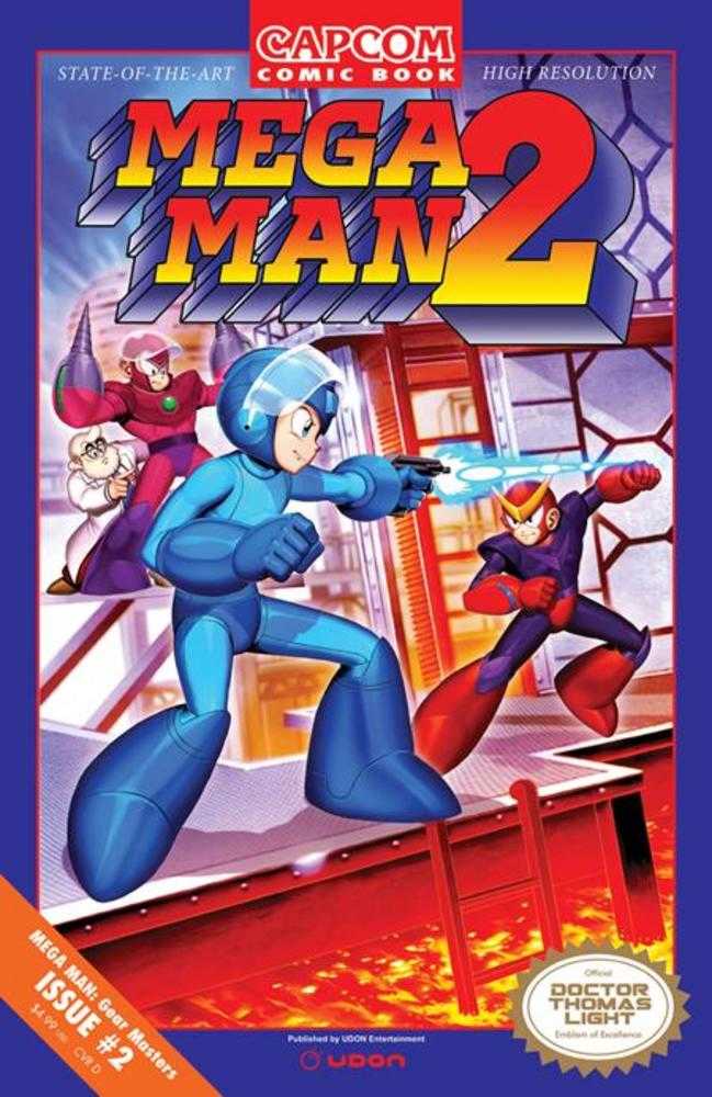 Mega Man Gear Masters #2 [Of 5] UDON D 1:5 Genzoman 10/28/2026 | BD Cosmos