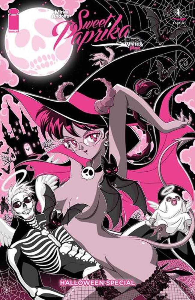 Mirka Andolfos Sweet Paprika B&W&P Halloween Special #1 [Of 2]Image C Albiero 10/21/2026 | BD Cosmos