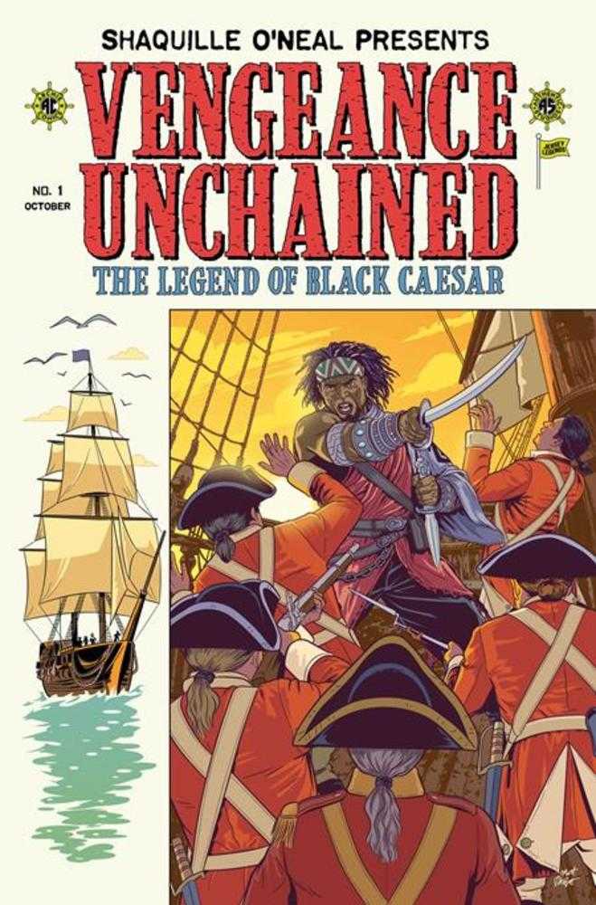 Shaquille Oneal Presents Vengeance Unchained The Legend Of Black Caesar #1 [Of 5] Archie E Talbot Homage Foil 10/07/2026 | BD Cosmos