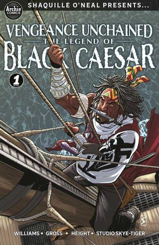 Shaquille Oneal Presents Vengeance Unchained The Legend Of Black Caesar #1 [Of 5] Archie G 1:10 Igle Foil 10/07/2026 | BD Cosmos