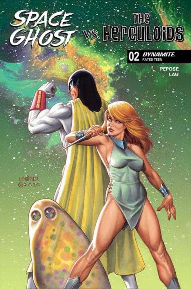 Space Ghost vs The Herculoids #2 DYNAMITE C Michael Linsner 10/21/2026 | BD Cosmos