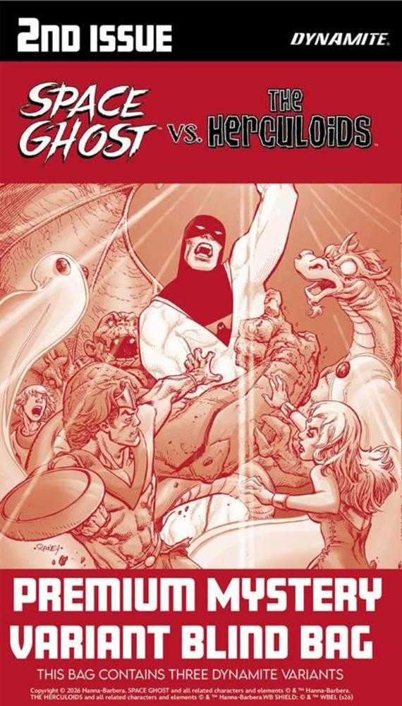 Space Ghost vs The Herculoids #2 DYNAMITE H Mystery Blind Bag 10/21/2026 | BD Cosmos