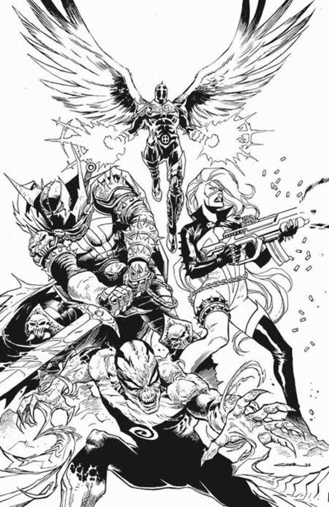 Spawn Scorched #56 Image B Cinar B&W Virgin 10/21/2026 | BD Cosmos